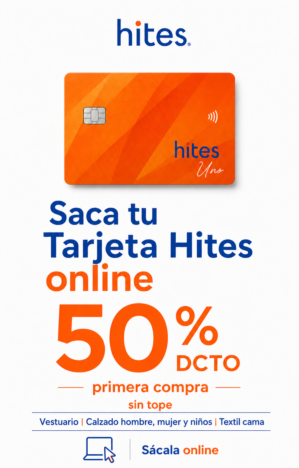 Primera compra solo texto