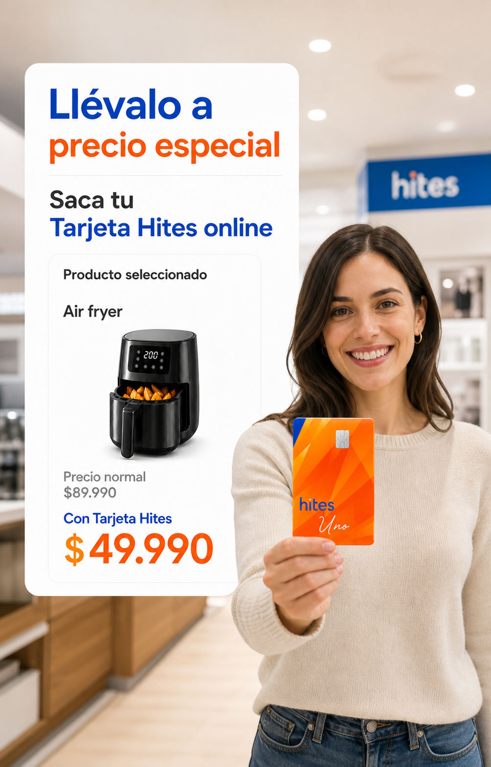 Producto primera compra lifestyle
